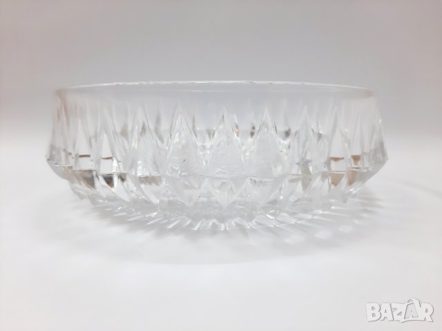 Голяма кристална купа - фруктиера(2.2), снимка 4 - Антикварни и старинни предмети - 34660171