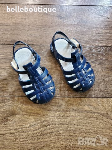 Гумени сини сандали 20 номер, снимка 1
