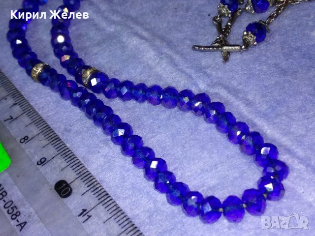 РАЗКОШНА МЮСЮЛМАНСКА ДАМСКА СКЪПОЦЕННА БРОЕНИЦА ФАСЕТИРАНИ ИСКРЯЩИ КРИСТАЛИ ПОСРЕБРЕНИ ВИСУЛКИ 37684, снимка 15 - Други - 40684814