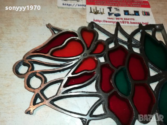 витраж 1201221945, снимка 10 - Антикварни и старинни предмети - 35417112