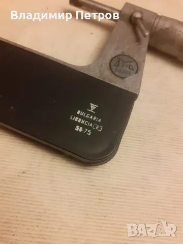 Микромер, микрометър, снимка 7 - Шублери - 48894882