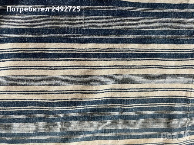 Автентичен Ръчно тъкан плат с дантела  86/180 см