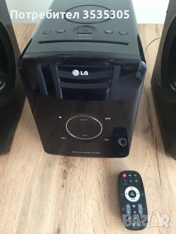 HI-FI качествена аудио система LG Micro Sistem FA 164,  Сензорен екран ( touchscreen), за ценители., снимка 4 - Аудио касети - 51397339