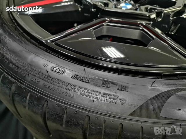 Като нови 22” Джанти BMW Style 922 M Red Label Гуми БМВ XM G09, снимка 12 - Гуми и джанти - 52088146