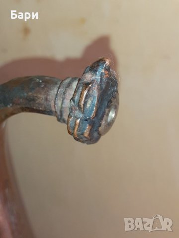 Стар красив голям меден ибрик, снимка 12 - Други ценни предмети - 37443889