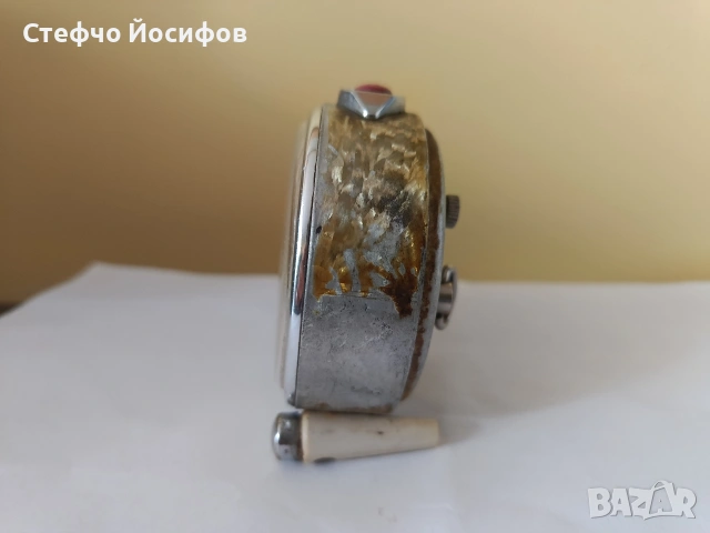 Будилник Слава , снимка 4 - Антикварни и старинни предмети - 53378785