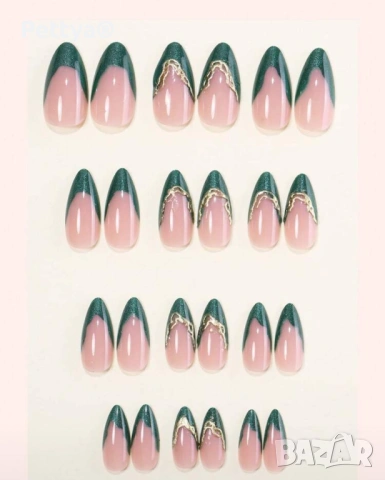 Изкуствени нокти 24бр. №29, снимка 2 - Продукти за маникюр - 53282305