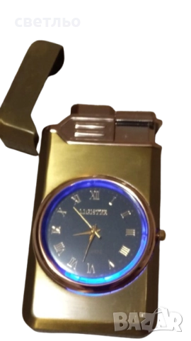 ветроупорни запалка+кварцов часовник, снимка 8 - Запалки - 52345667