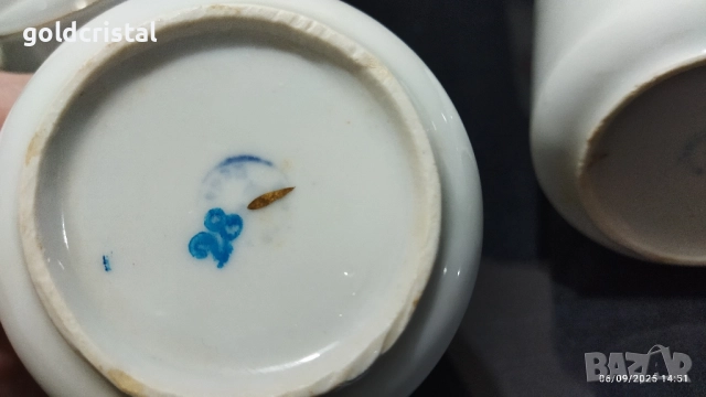 стар български порцелан чаши за чай, снимка 8 - Антикварни и старинни предмети - 51629025