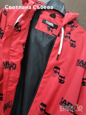 Ветровка Karl Lagerfeld , снимка 4 - Детски якета и елеци - 34639793