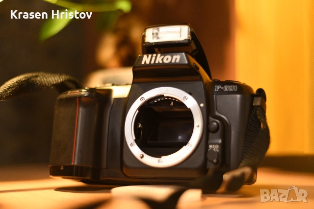 Nikon F-601, снимка 7 - Фотоапарати - 52631952