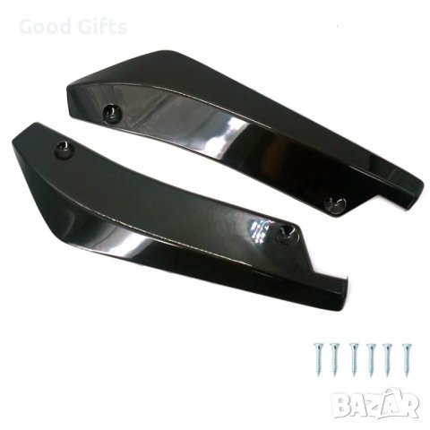 Универсална черна задна броня Спойлер за багажник Заден дифузьор, снимка 5 - Аксесоари и консумативи - 39357855