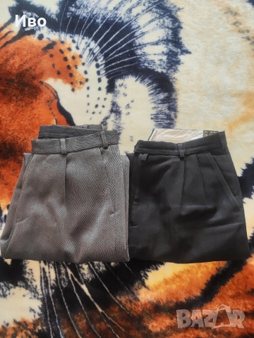 2 броя зимни елегантни панталона - М размер, снимка 3 - Панталони - 52653790