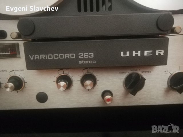 Ролков магнитофон UHER 263 VARIOCORD, снимка 2 - Декове - 33393983