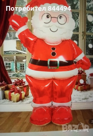 Надуваем Дядо Коледа, два вида , снимка 3 - Надуваеми играчки - 52517067