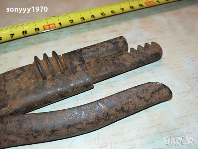 стар раздвижен ключ внос германия 1904221204, снимка 7 - Антикварни и старинни предмети - 36505832