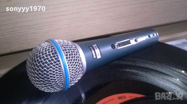 SHURE BETA SM 58S-PROFESSIONAL VOCALE MICROPHONE-ВНОС ХОЛАНДИЯ, снимка 7 - Микрофони - 27879674