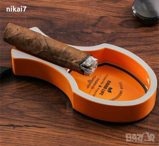 пепелник за пури Creative голям диаметър преносим държач CIGARLOONG, снимка 12 - Други - 37613194
