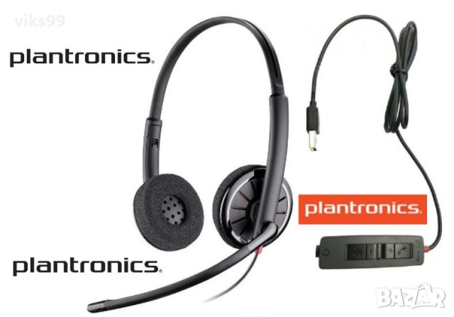 Plantronics Blackwire C325.1 300 DA Stereo USB & 3.5mm, снимка 1 - Слушалки за компютър - 42931452
