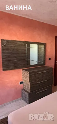 СКРИН, 2БР.НОЩНИ ШКАФЧЕТА И ОГЛЕДАЛО