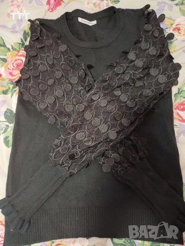 Чисто нова блуза с тюлени ръкави