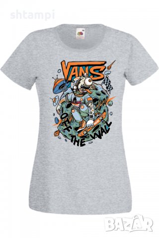 Дамска Тениска Vans off the wall,Изненада,Повод,Подарък,Празник, снимка 6 - Тениски - 37638868