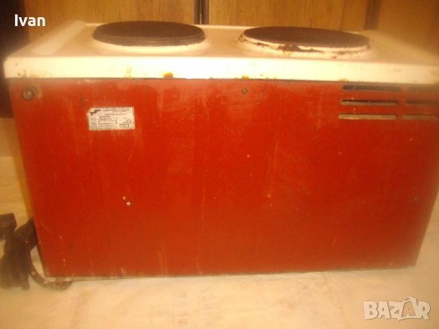 Българска малка комбинирана ел. готварска печка 3310W от Соца НРБ 1987г. ТЕРМА 30 ИКОНОМИК, снимка 16 - Печки, фурни - 53419694