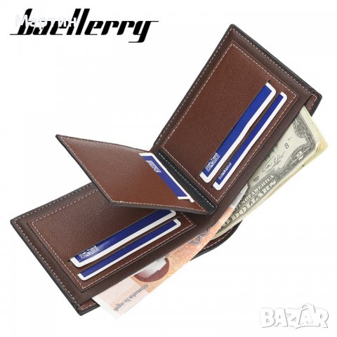 Бизнес мъжки портфейл луксозен Baellerry DR027, снимка 3 - Портфейли, портмонета - 37937197
