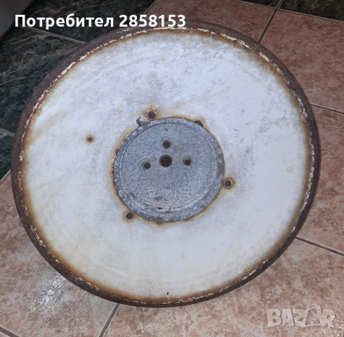 Индустриална лампа емайлирана, снимка 3 - Антикварни и старинни предмети - 53444609