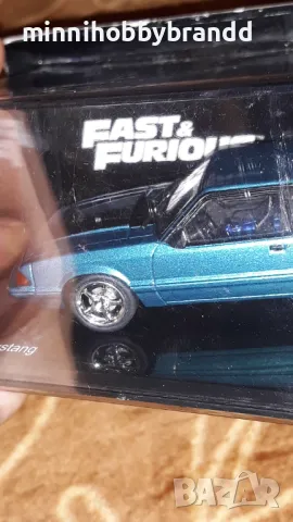 Ford Mustang Fast & Furious 1.43 Scale Ixo Deagostini, снимка 15 - Колекции - 49598888