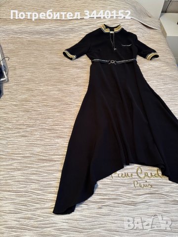 Черна рокля Италия, снимка 6 - Рокли - 39396124