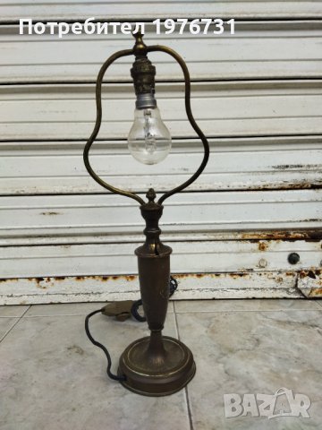 Стара Бронзова Лампа наречена Лира , снимка 4 - Други ценни предмети - 43839633