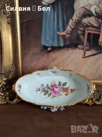 Красива декоративна купа, снимка 3 - Антикварни и старинни предмети - 51918512