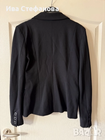 Ново черно елегантно 100 % оригинално сако блейзер Guess guess , снимка 6 - Сака - 52484537