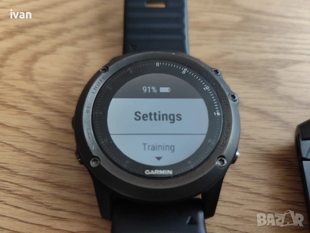 Garmin Fenix 3 HR Sapphire Edition, снимка 5 - Смарт гривни - 52725684