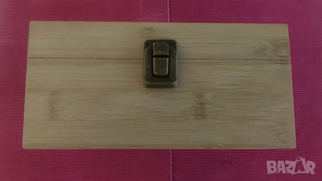 Кутия от бамбук Български футболен съюз. , снимка 3 - Колекции - 37402316