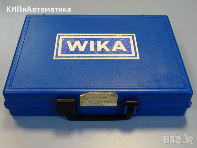 образцов манометър WIKA 341.11.250 (0-1.6)Bar precision test pressure gauge, снимка 7 - Резервни части за машини - 50505171