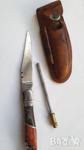Джобна ножка LAGUIOLE с оригинално масатче и канийка, снимка 8 - Антикварни и старинни предмети - 43077766