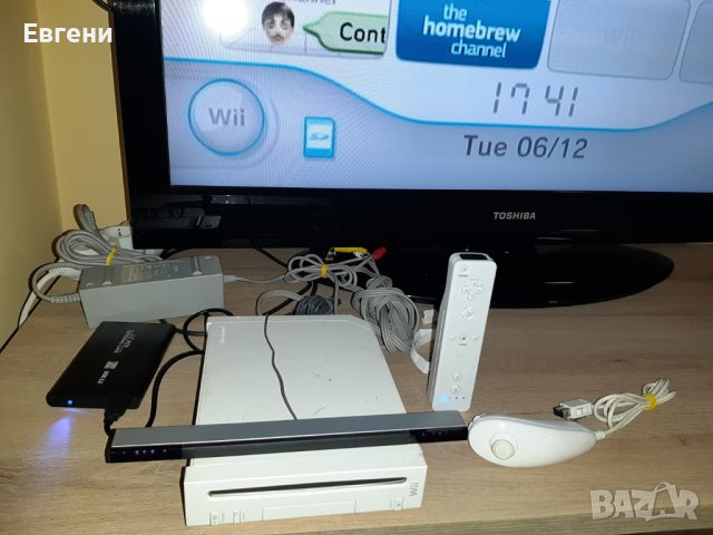 Нинтендо Nintendo Wii комплект цената е за всичко 89 игри на хард диск, снимка 2 - Nintendo конзоли - 38924359