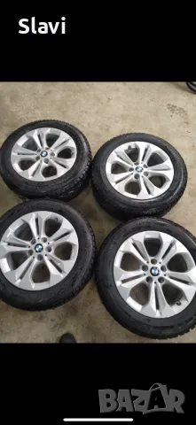 Оригинални джанти с чисто нови зимни гуми за БМВ