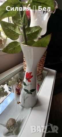 Ваза Plankenhammer Германия1928г. 🌹..•´¨) ¸.•¨) 🌱... (¸.•¨¯`*•.🍃🌹🍃, снимка 4 - Декорация за дома - 43399590