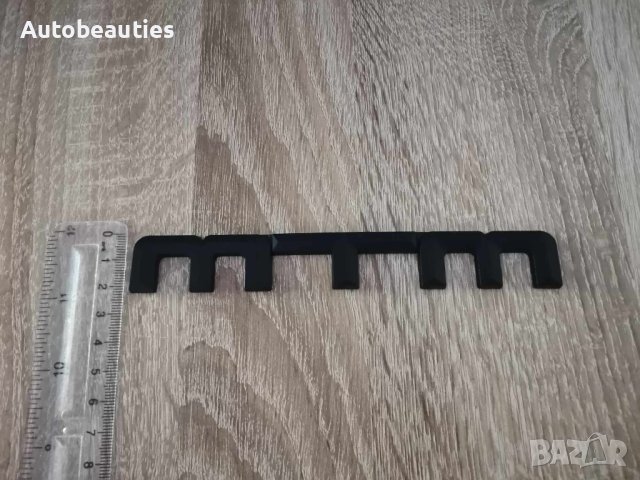 Ауди Audi MTM черни емблеми, снимка 2 - Аксесоари и консумативи - 43188054