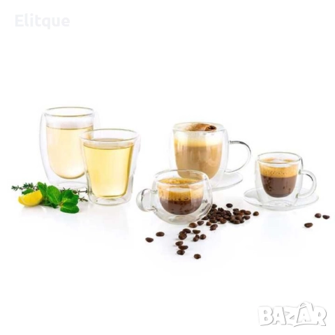 Чаша за капучино и лате 350ml, 2 броя, снимка 2 - Чаши - 52852629