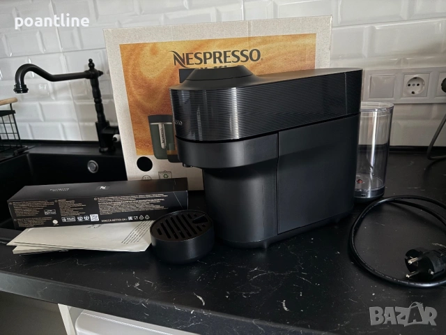 + гаранция Кафемашина Nespresso Vertuo Pop + подарък кафе капсули , снимка 5 - Кафемашини - 53578581