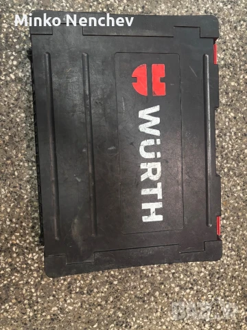 акумулаторен ъглошлайф wurth