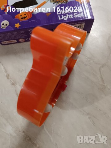 Светеща лампа - Диаментен гоблен Тиква - Хелуин., снимка 7 - Настолни лампи - 43587359