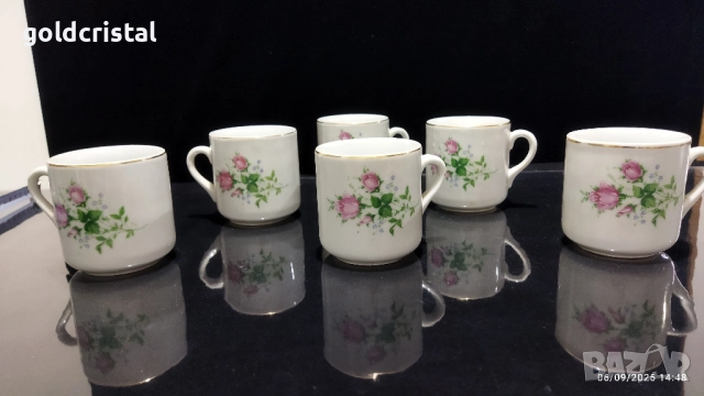 стар български порцелан чаши за чай