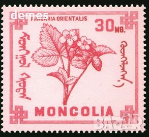 Диви горски плодове на Монголия-8 марки, 1968 г., Монголия, снимка 9 - Филателия - 27971987