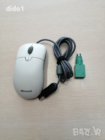 Мишка Microsoft USB + PS/2 Wired Optical Basic, снимка 3 - Клавиатури и мишки - 49668023
