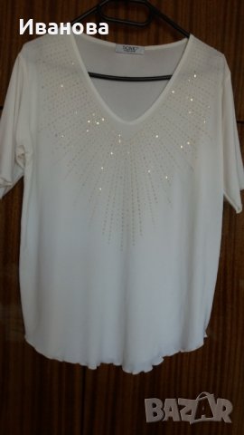 Бяла блузка, снимка 1